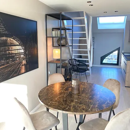 Penthouse With Airconditioning And Big Terrace, Close To Sint-pieters Station And Centre * Gante