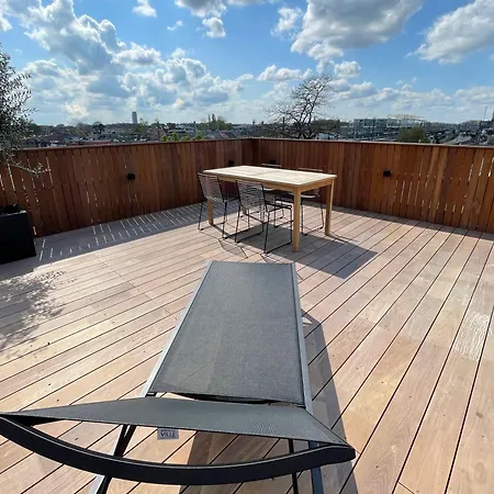 Penthouse With Airconditioning And Big Terrace, Close To Sint-pieters Station And Centre Gante