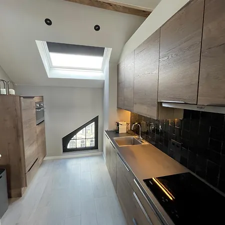 Penthouse With Airconditioning And Big Terrace, Close To Sint-pieters Station And Centre Lejlighed Gent